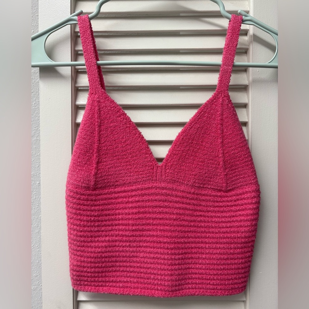 💗Forever 21 • hot pink tank top • XS • NWT